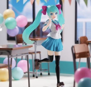 Figura Hatsune Miku serie Luminasta ""Hatsune Miku 16 aniversario"" versión KEI. - Imagen 1 de 14