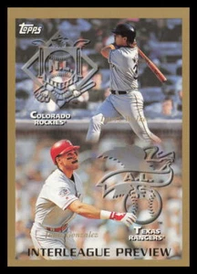 1998 Topps #482 Larry Walker / Juan Gonzalez Baseballkarte - Bild 1 von 2