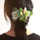 10 Sets Hawaiian Dress up Plastic Banquet Hair Clip for Women Luau Clips