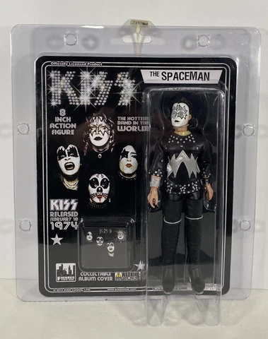 The SPACEMAN 8" Action Figure KISS 2012 Figures Toy Company NEW Ace Frehley Cover
