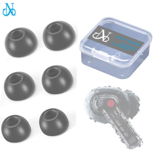 Memory Foam Tips for Nothing Ear (2) True Wireless Earphones Anti-Slip Eartip - Picture 1 of 12