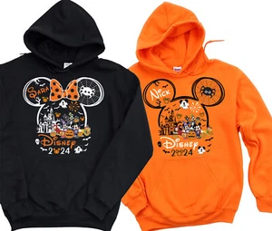Halloween Disney Family 2024 Hoodie , Matching outfit, Disney 2024 hlwn (hod) - Picture 1 of 3