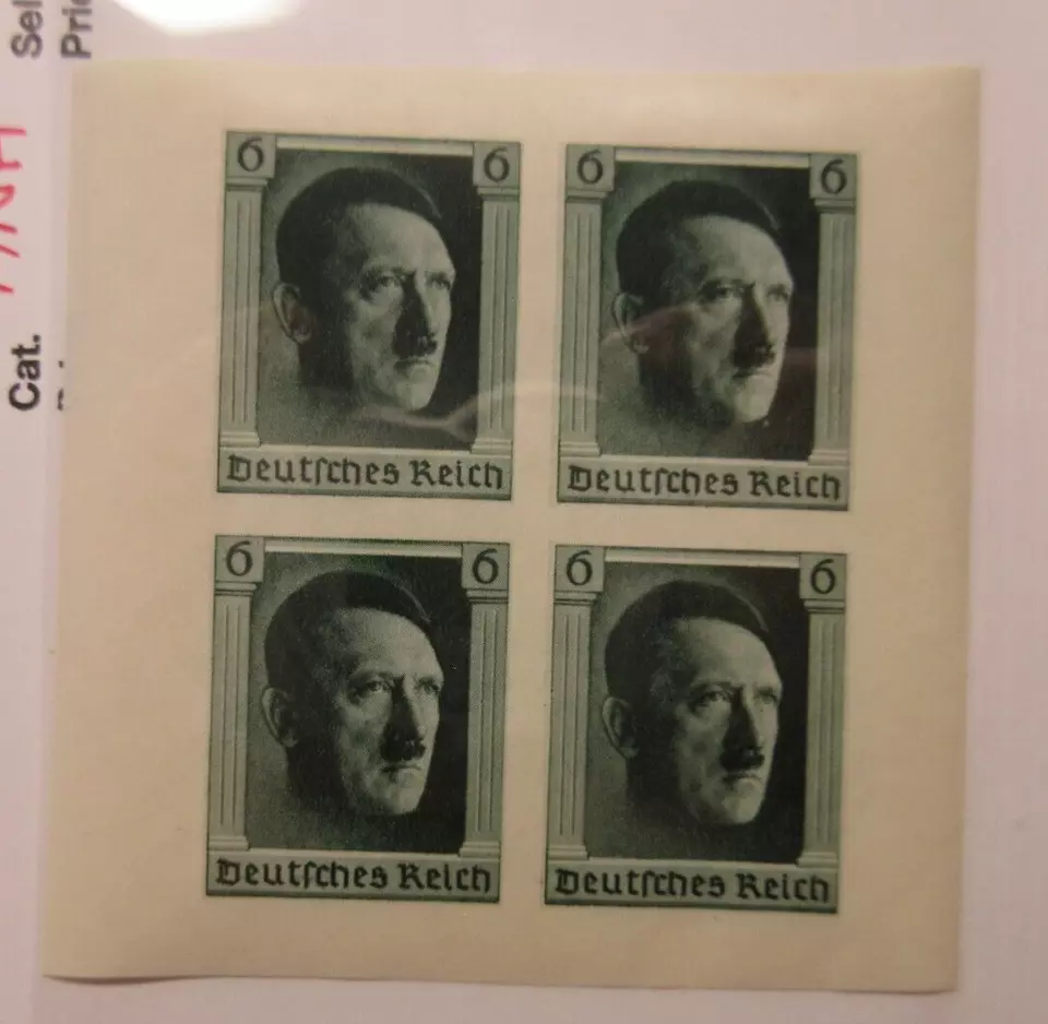 GERMANY, Scott: B103a, block of 4 from sheet, MINT NEVER HINGED, Lot26, Cat $48 - Image 1 of 1