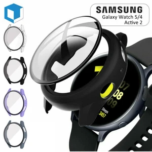 Full Cover Case Screen Protector For Samsung Galaxy Watch 4 5 Active 2 40mm 44mm - Picture 1 of 19