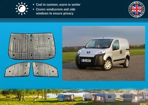 Tende termiche per Peugeot Bipper 08-23 set anteriore camper - Foto 1 di 25