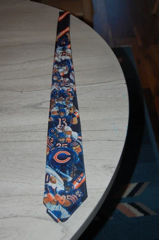 VINTAGE 1990 CHICAGO BEARS RALPH MARLIN NECKTIE NFL NECKTIE FOOTBALL NFL Cover