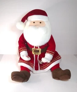 Der Polarexpress Warner Bros sprechender Weihnachtsmann Plüsch Weihnachtsdeko 18 Zoll - Bild 1 von 11