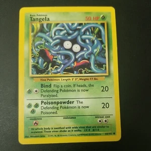 TANGELA 66/102 - VINTAGE WOTC POKEMON CARD - BASE3 SET - Unlimited Edition - NM - Picture 1 of 2