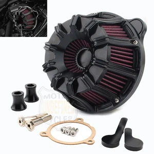 Black Air Cleaner Intake Filter For Harley M8 Softail Touring Street Glide 17-22 - Bild 1 von 9