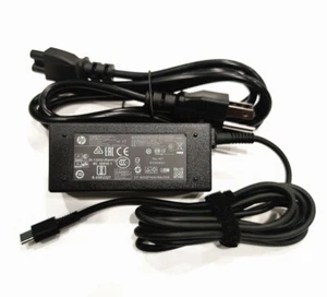 Genuine 45W Type-C USB-C Laptop Charger for HP Chromebook Lenovo Dell Samsung - Picture 1 of 6