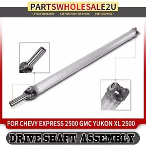 Rear Driveshaft Prop Shaft for Chevy Express 2500 GMC Yukon XL 2500 RWD 135" WB - Picture 1 of 9