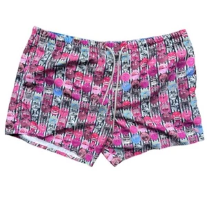 TED BAKER Swimming Shorts Mens 2XL Drawstring W 40-44 inch (Record Label Design) - Picture 1 of 4