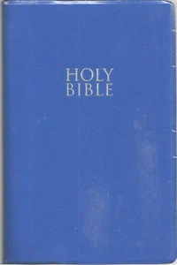 Holy Bible Gift and Presentation Edition Blue Imitation Leather 2011 NIV - Picture 1 of 7