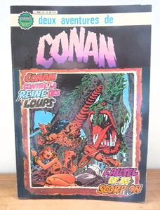 Conan le Barbare , 2 adventures, 1980. Wolf Queen & Alter & Scorpion. Aredit. - Picture 1 of 7