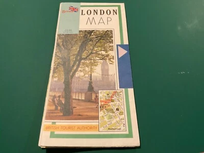 london map by bta 1992 - Image 1 of 2