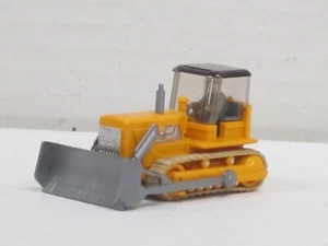 Planierraupe mit Fahrer und Dach in orangegelb ohne Box Wiking 655 1:87 - Bild 1 von 4