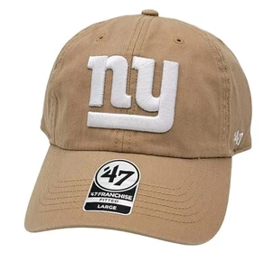 New York Giants '47 Brand Classic Franchise Fitted Large Relaxed-Fit Hat Cap NEW - Picture 1 of 8