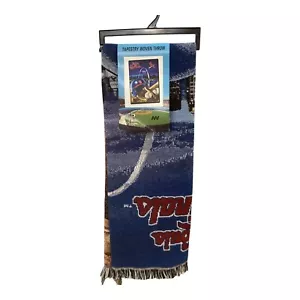 MLB St. Louis Cardinals Woven Throw Blanket VTG 90s Northwest Company 48x60 - Picture 1 of 4