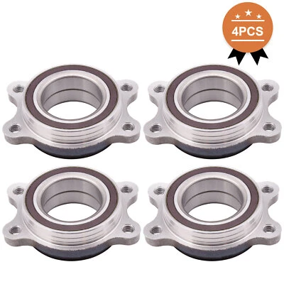 4Pcs Front & Rear Wheel Hub Bearing Assembly For 2012-2018 Audi A6 A7 Quattro Foto 1 de 4