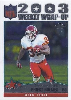 Priest Holmes #148 2004 Topps Chrome Kansas City Chiefs Football - Image 1 of 2