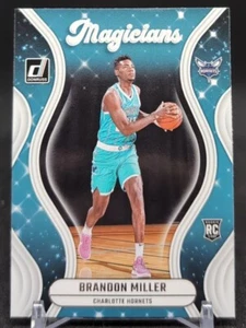 2023-24 Panini Donruss - Magicians #5 Brandon Miller (RC) Charlotte Hornets - Picture 1 of 2