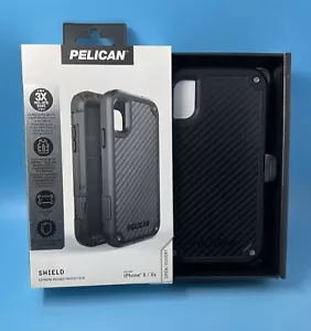 Pelican Shield Apple iPhone Xs - X  Black New - Picture 1 of 3