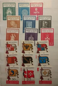 SMOM, raccoltina nuova 1966/1972 completa (no foglietti) e due serie del 1973. - Foto 1 di 5