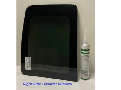 Fit 2005 to 2011 Dodge Dakota 2 Door Extende Cab Right Side Quarter Glass Window - Image 1 of 2