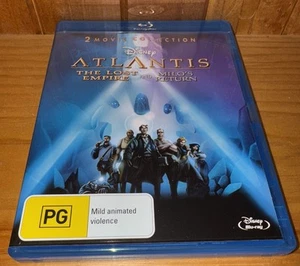 Atlantis The Lost Empire & Atlantis Milo's Return Bluray - Picture 1 of 5