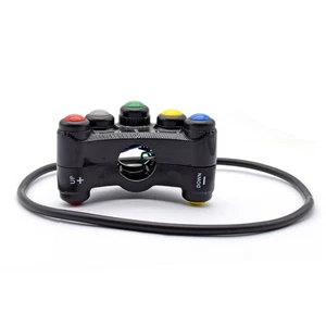 Universal Aluminum Alloy 7/8" Motorcycle 22mm Handlebar Mount Switch 7 Button F - Picture 1 of 6