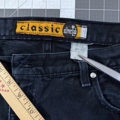 Jeans De Colección Levi’s Silvertab Para Hombres 36x32 Azul Índigo Desvanecido/Ligero Distress Y2K Foto 1 de 4