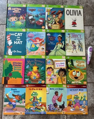 Leap Frog Tag Books - Lot Of  16 Dr. Suess, Disney, Toy Story, And More! - Image 1 of 3