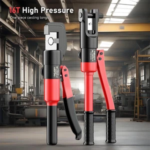 Hydraulic Pliers Electrician Copper Aluminium Crimping Manual Hydraulic Pliers  - Picture 1 of 24