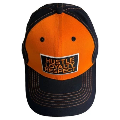 John Cena Orange Black Hustle Loyalty Respect Beware of Dog Hat - Image 1 of 4
