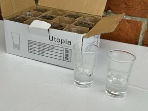Utopia Boston Schnapsgläser, ''Black Stone Cherry'' 40ml, 12er Pack, Neu in OVP - Bild 1 von 7