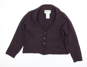 Laura Ashley Women's Brown Cardigan Size 14 - Picture 1 of 12