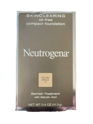 Neutrogena Oil-Free Compact Foundation , Natural Look , Golden Bisque # 70 - Image 1 of 4
