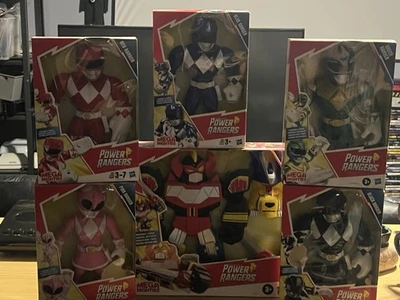 Power Rangers MMPR  Mega Mighties Mighty Morphin' Figure - Image 1 of 4