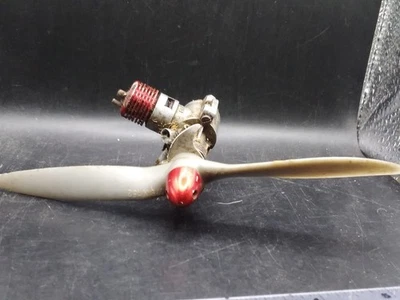 DCL RARE DIESEL Control Line MODEL AIRPLANE ENGINE MADE IN ENGLAND  - Image 1 of 4