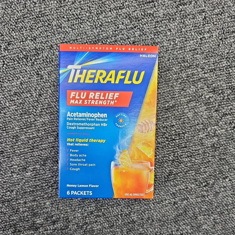 Theraflu Max Strength Flu Relief Packets - 6 Count - Ex: 1/26 - Image 1 of 1