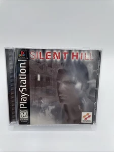 Silent Hill PS1 PlayStation 1 Completo CIB Etiqueta Negra - Imagen 1 de 6