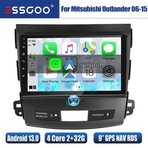 Android 13 Carplay Autoradio Für Mitsubishi Outlander II 2006-2012 2+32G GPS RDS - Bild 1 von 14