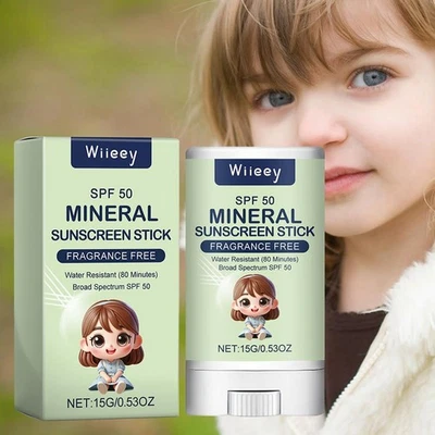 Mineral Sunscreen Stick Mild Sunscreen Stick Moisturizing I1 Easy ✅️ Hot G HNK - Bild 1 von 4