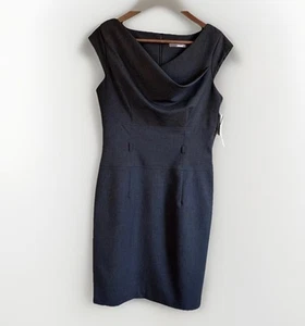 Calvin Klein Sleeveless Sheath Dress women's 4 Career Preppy Academia NEW $134 - Picture 1 of 10