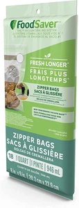 FoodSaver 18 Stück 1 Quart Vakuum Reißverschluss Beutel BPA-frei Mehrschichtig Frische Aufbewahrung - Bild 1 von 11