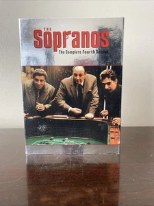 The Sopranos The Complete Fourth Season (DVD, 2002) Box Set HBO TV Series - Picture 1 of 9