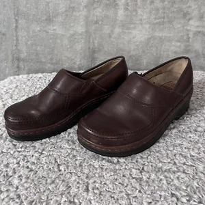Klogs Footwear Women Size 7W Brown Slip On Shoes Slip Resistant Clogs - Picture 1 of 13