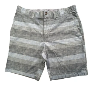 Pantalones Cortos Banana Republic Para Hombre Talla 33 Azul Rayas Rendimiento Ligero 9" Entrepierna - Imagen 1 de 8