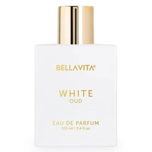 BELLAVITA White Oud Long Lasting Unisex EDP 100ml Oud & Fruity Premium Duft - Bild 1 von 4
