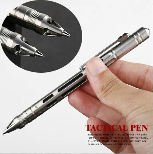 TC4 Titanium 0.5mm mechanical Pencil Pen Tactical Pen Pocket Multi EDC Tools - Image 1 of 4